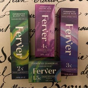 Ferver Skincare Set - NEW NEVER USED - Sold out online! Purchased too much